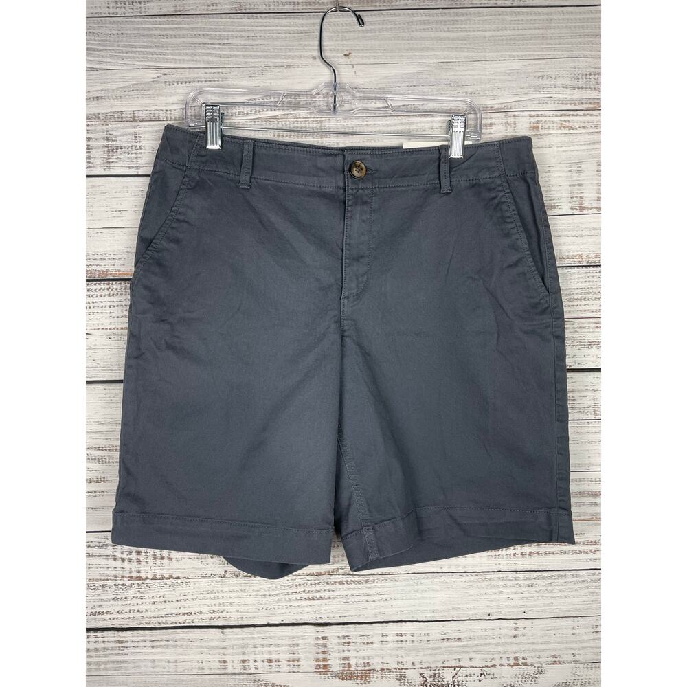 Women's Loft Gray Bermuda Shorts